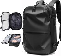 KOXMAK Vacuum Seal Travel Backpack 60L Exapandable Air Compression System Water Resistant TSA Lock Carry-On Suitcase Luggage ...