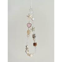 Cute Starfish & Shell Design Phone Chain, Fashionable Phone Lanyard, Phone Strap for Women & Girls, Multicolor Mobile Phone D...
