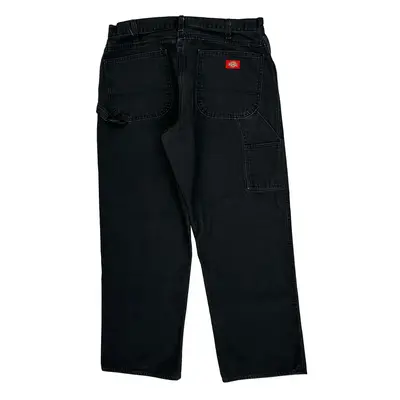 Dickies Carpenter Jeans - 34W 28L Black Cotton