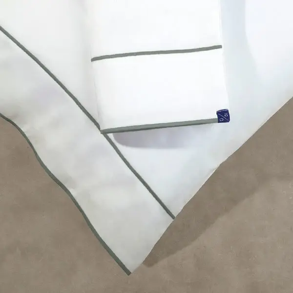 Pair of Pillowcases | Size: Standard | Color: Olive Martini | Touch: Sateen