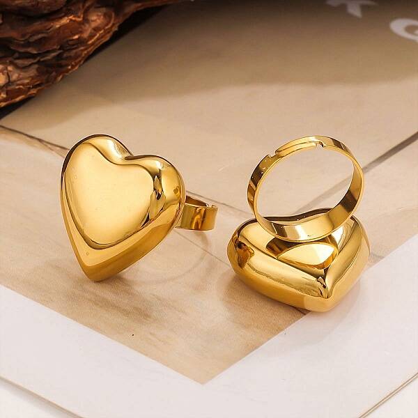 304 Stainless Steel Adjustable Finger Rings