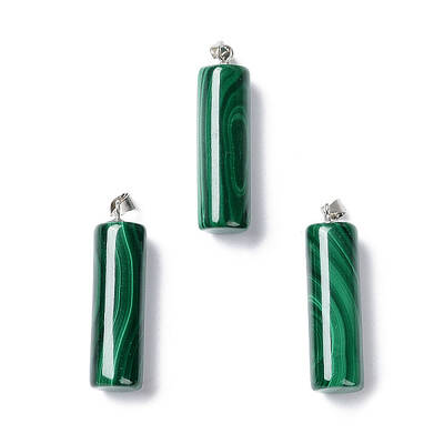 Natural Malachite Pendants