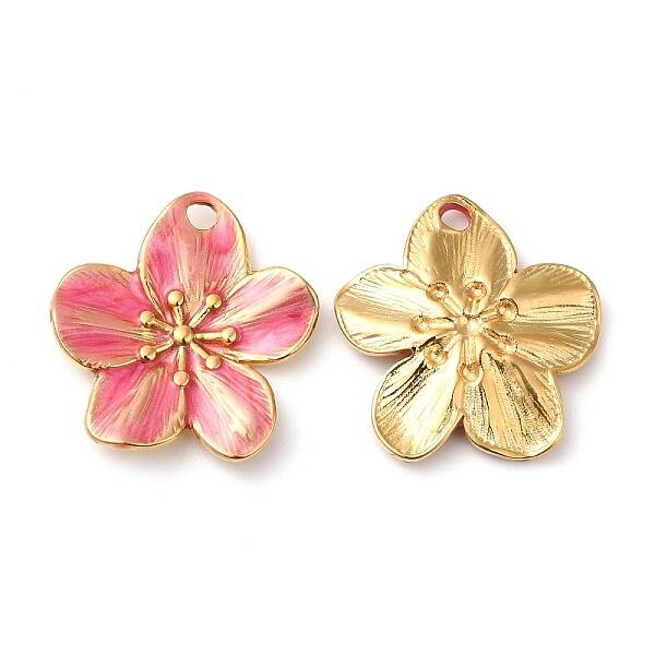 304 Stainless Steel Enamel Pendants