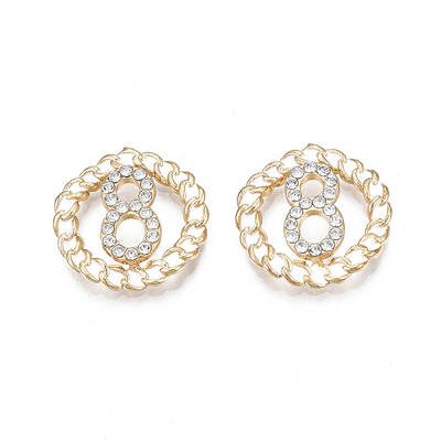 Rack Plating Alloy Enamel Connector Charms