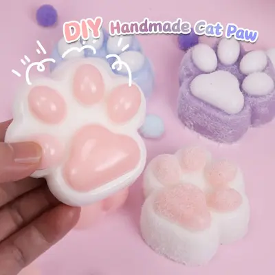 Angerbaby Cat Paw Squishy 2025 Exquisite Gifts for Girl Ultra Soft & Sticky Handmade Relief Toys Reliever Stress Relief Toys ...
