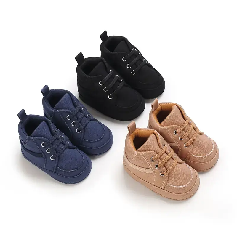 Baby sports shoes soft bottom light high-top baby shoes toddler shoes
