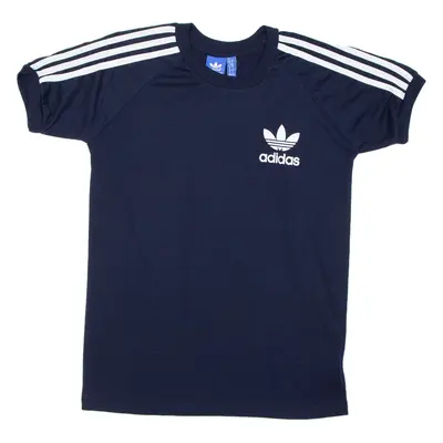 ADIDAS Womens T-Shirt Blue S
