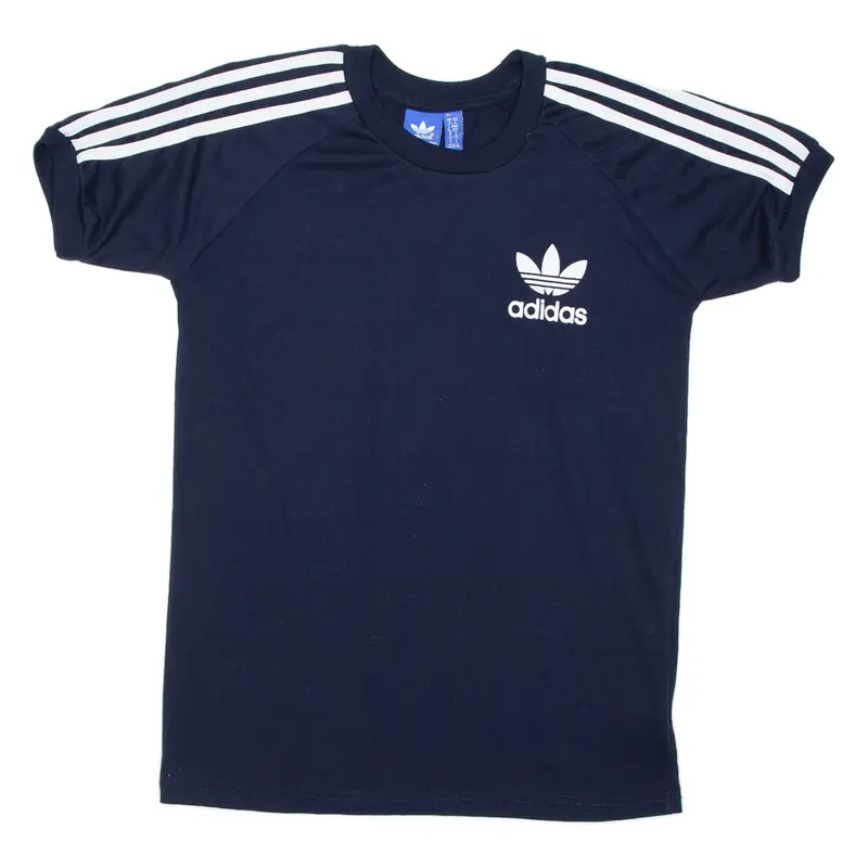 ADIDAS Womens T-Shirt Blue S