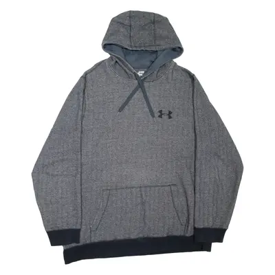 UNDER ARMOUR Loose Mens Grey Hoodie XL