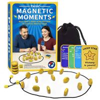 Upgraded Magnetic Chess Board Game with Pieces, Includes 20 Durable Pieces, Adjustable Straps,  Punishment Cards, Perfect for...