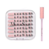 MelodySusie New 50 Pcs Nail Drill Bits Small Sanding Bands with 3.1mm Mandrel Bit, 180 Fine Grit for Acrylic Nails Manicures ...