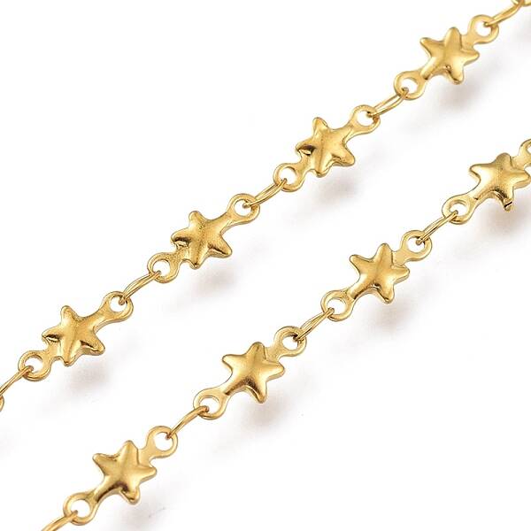304 Stainless Steel Star Link Chains