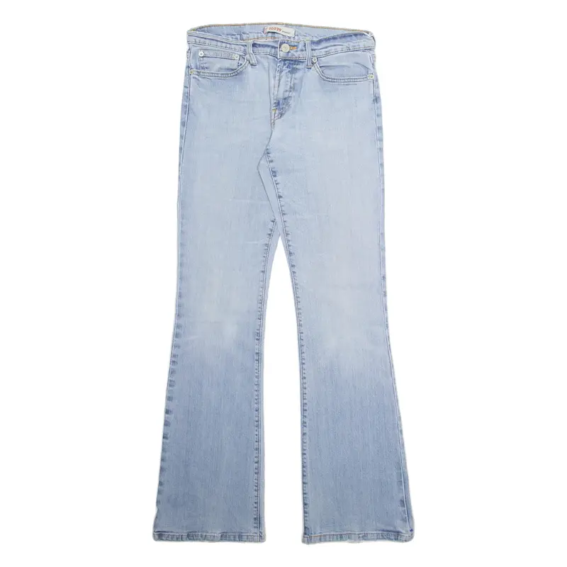LEVI'S Womens Jeans Blue Regular Bootcut Stone Wash W28 L32