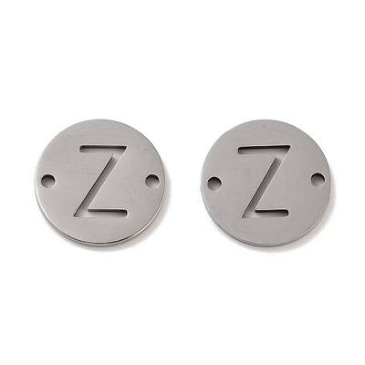 Non-Tarnish 201 Stainless Steel Hollow Flat Round Links