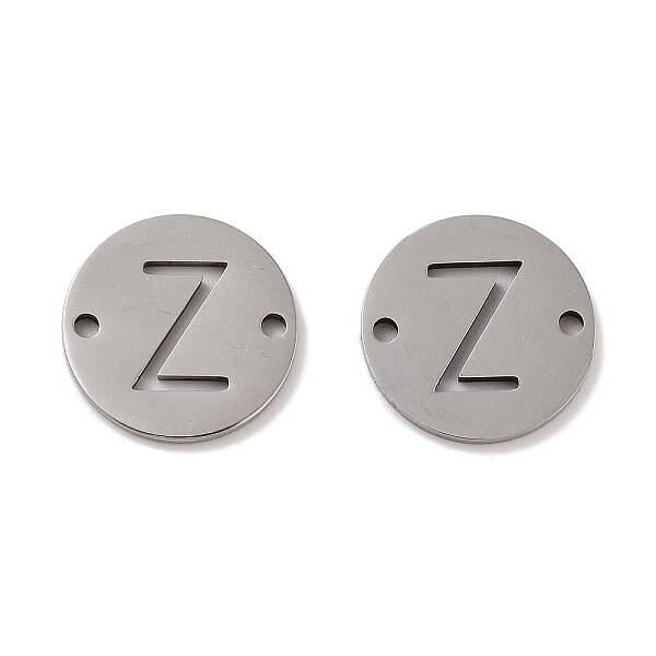 Non-Tarnish 201 Stainless Steel Hollow Flat Round Links