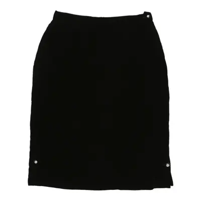 Valentino Skirt - 28W UK 8 Black Viscose | Size: UK 8