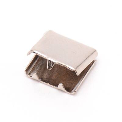 Brass Ribbon Crimp Ends
