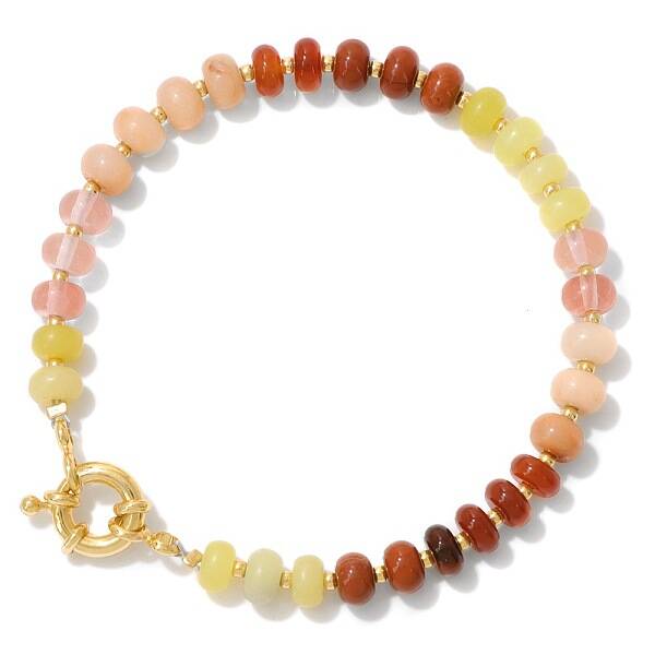 Natural Mixed Gemstone Beads Stretch Bracelets
