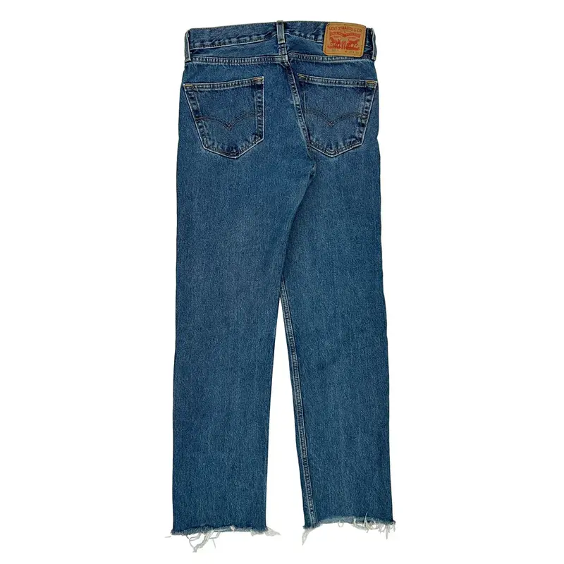 505 Levis Jeans - 32W 29L Blue Cotton