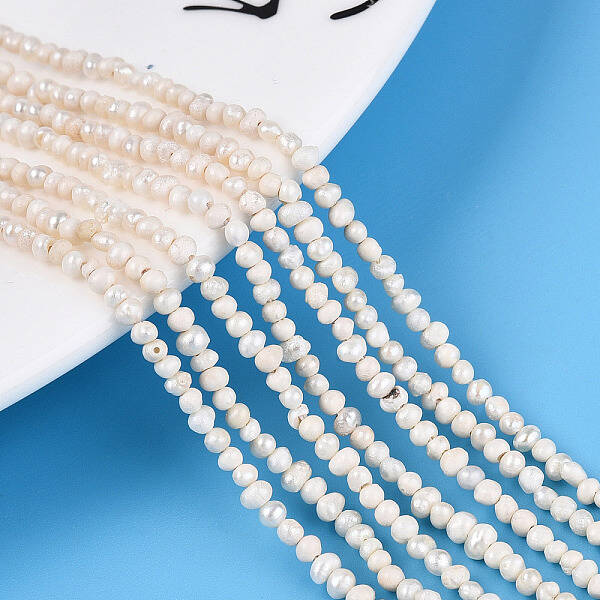 Natural Cultured Freshwater Pearl Beads Strands
