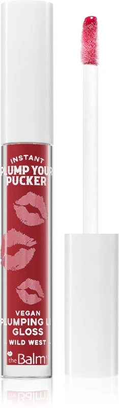 theBalm Plump Your Pucker Volumizing Lip Gloss Color Wild West 2.7ml