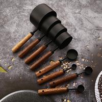 Stainless Steel Measuring Cup Set, 4/8 Counts Multifunctional Measuring Spoon with Handle, Kitchen Measuring Utensils, Home K...
