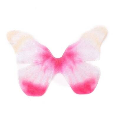 Gradient Color Cloth Butterfly Ornaments