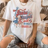 4th of July Feminist Stars Stripes And Women's Rights Shirt, Retro Fourth Of July Shirt, Funny Feminist Graphic Tee