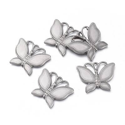 304 Stainless Steel Pendant Enamel Settings