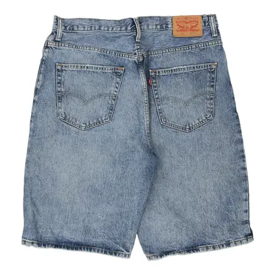 569 Levis Denim Shorts - 36W 13L Blue Cotton