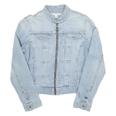 TOMMY HILFIGER Stretch Denim Jacket Blue Womens M