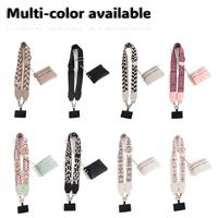 Phone Strap with Zippered Pouch,Multi-color, Anti-loss Strap for Phone with Wallet Crossbody, Multifunction, Adjustable,Remov...