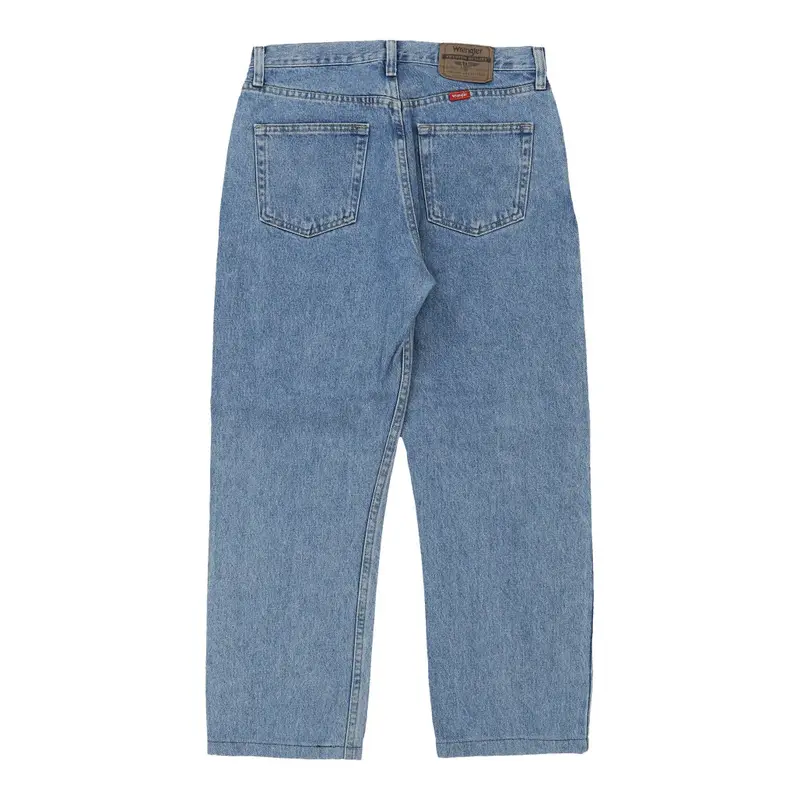 Wrangler Jeans - 31W 26L Blue Cotton