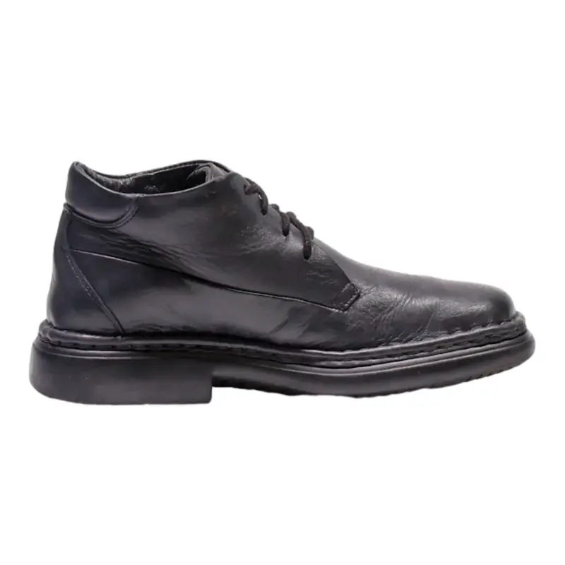 JOSEF SEIBEL Ankle Boots Black Leather Mens UK 7.5