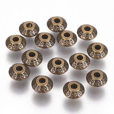 Tibetan Style Alloy Beads