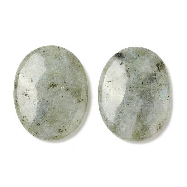 Natural Labradorite Worry Stone for Anxiety Therapy