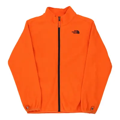 Age 12-13 The North Face Fleece - Large Orange Polyester