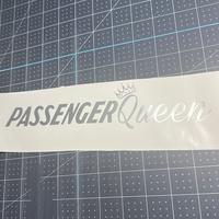Passenger Queen Vinyl Decal