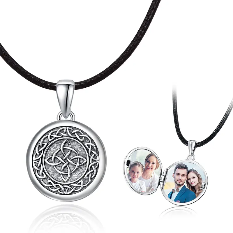 Sterling Silver Personalized Photo Personalized Photo Locket Necklace