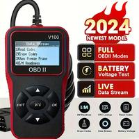 Car OBD2 Scanner Diagnostic Scanner Code Reader Engine Fault Code Read Code Erase Code Battery Test Engine Light Can Diagnose...
