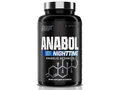 Anabol Nighttime Muscle Builder & Sleep Aid | Anabolic Muscle Building Supplement | RIPFACTOR, Epicatechin & More | Post Work...