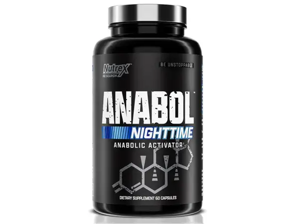 Anabol Nighttime Muscle Builder & Sleep Aid | Anabolic Muscle Building Supplement | RIPFACTOR, Epicatechin & More | Post Work...