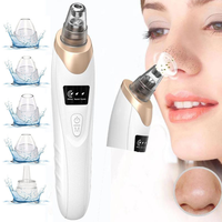 Electric Blackhead Remover Set, 1 Box Multifunctional Facial Pore Cleaner and 5 Probes, USB Rechargeable, Vacuum Facial Pore ...