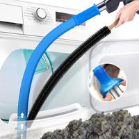 2 Pieces Dryer Vent Cleaner Kit ，Dryer Lint Brush & Vacuum Hose Attachment with Stretch Universal Connector Compatible with...