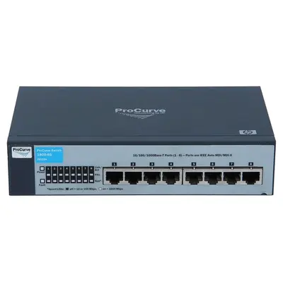 J9029-61101 HP ProCurve 1800-8G, 8-Ports 10/100/1000Base-T Layer 2 Managed Gigabit Switch