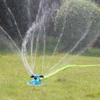 Lawn Sprinkler Automatic Garden Water Sprinklers Lawn Irrigation System Large Area Coverage Rotation 360 Degree Heavy Duty St...