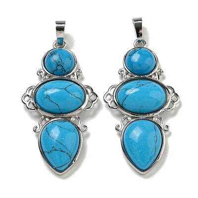 Synthetic BlueTurquoise Pendants