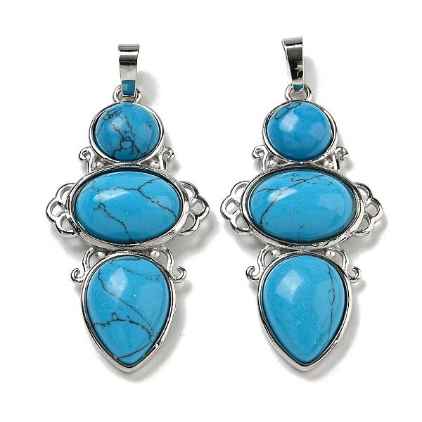 Synthetic BlueTurquoise Pendants