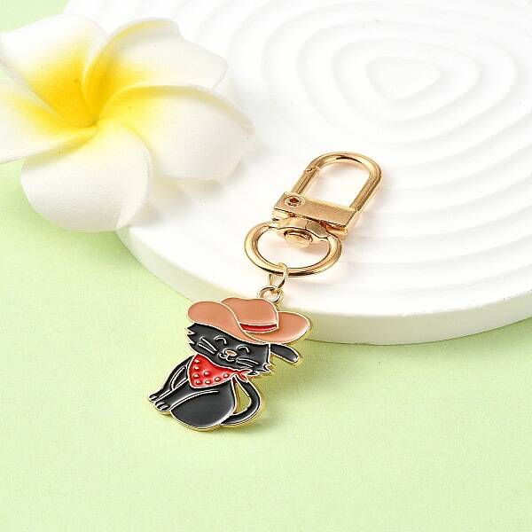 Cowboy Theme Alloy Enamel Pendant Decorations