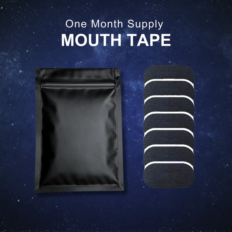 30 Pack Anti Snoring Mouth Tape - Hypoallergenic and Skin-Friendly - Gentle Comfort Skincare for Restful Sleep - Black Friday...